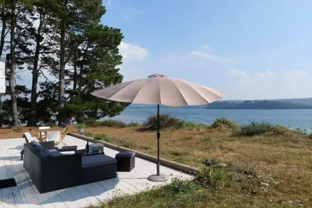 Maison face à la mer, 6500 m² de pins à Hanvec : photo 3