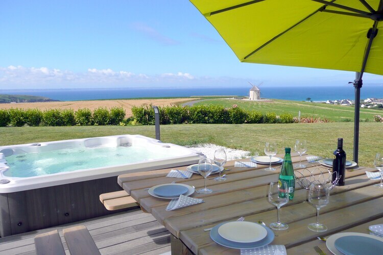Villa panoramique 180° avec jacuzzi à Telgruc-sur-Mer - Photo 2