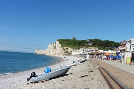Maison semi-détachée Étretat, jardin clos à 100 m des falaises : photo 19