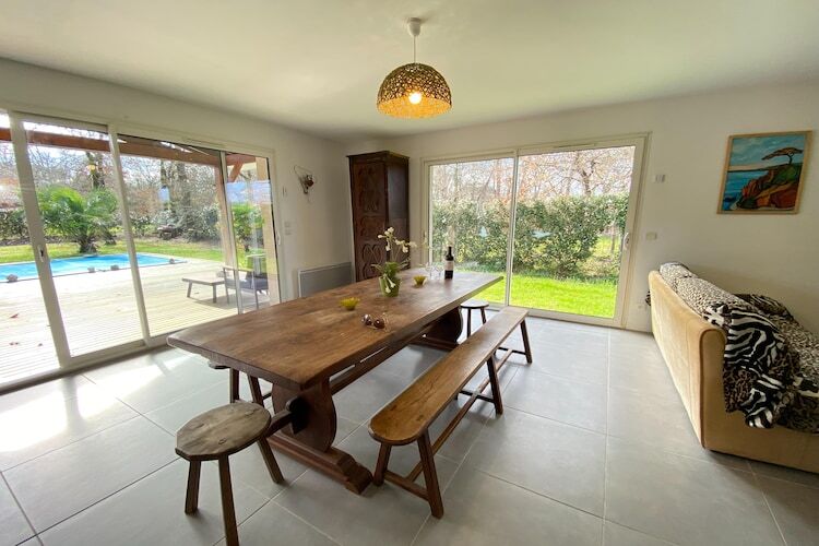 Maison 6 personnes avec piscine chauffée à Grayan-et-l'Hôpital - Photo 3