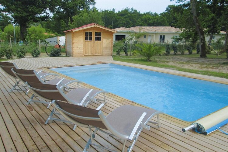 Maison 6 personnes avec piscine chauffée à Grayan-et-l'Hôpital - Photo 10