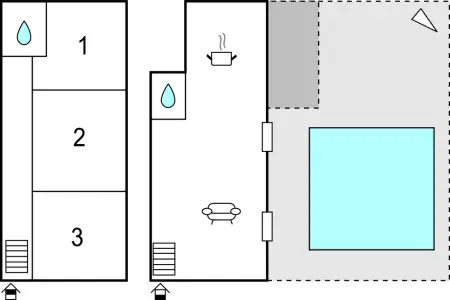 Maison 100 m² avec piscine privée à Roujan : photo 22