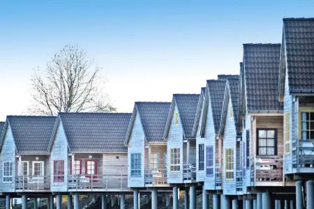 Location gite à Grand Laviers, Chalet en bois près de Baie de Somme