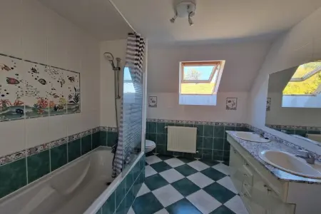 Maison bretonne pierre 8 personnes, Plouégat-Guérand : photo 13