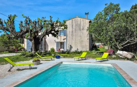 Maison provençale 6 pers. avec piscine privée à Mérindol : photo 2