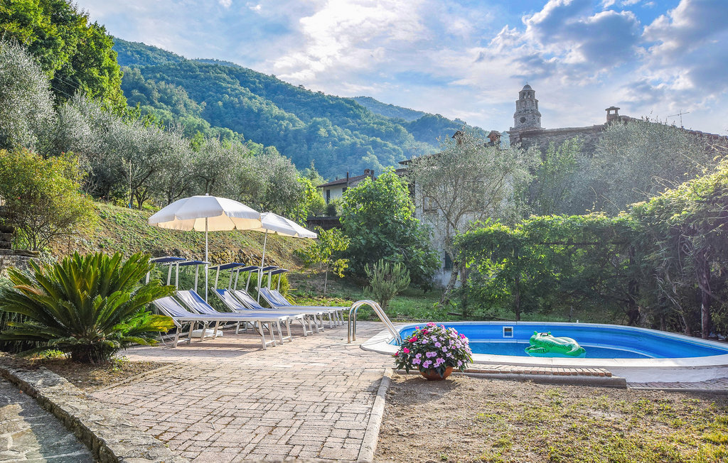 Casa Castagnetoli : maison pierre avec piscine privée - Photo 9
