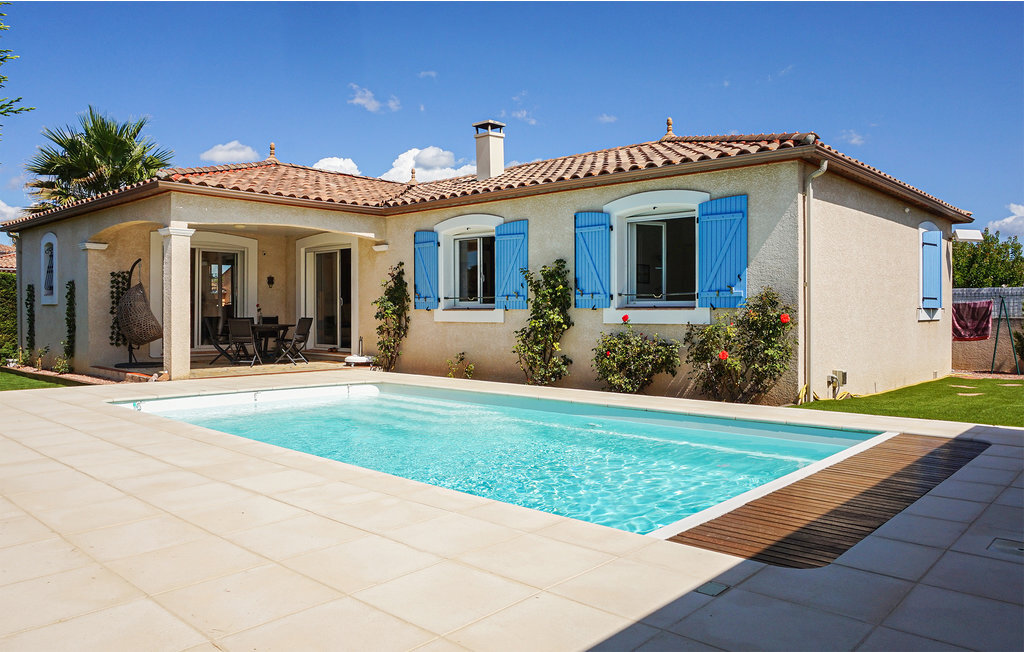 Maison 4 pers. avec piscine privée à Puisserguier - Photo 1
