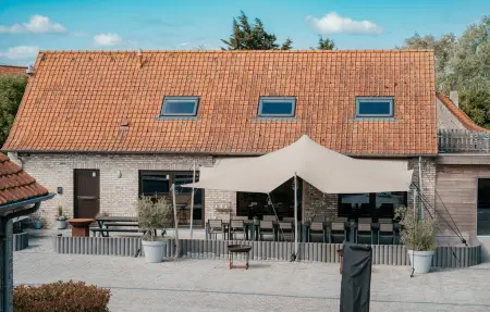 Maison de groupe 30 pers. avec piscine chauffée à Diksmuide : photo 12