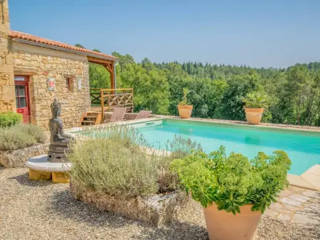 Mas dAmour, Maison de campagne avec vue et piscine privée - Photo 1