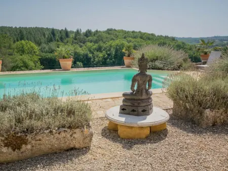 Mas dAmour, Maison de campagne avec vue et piscine privée - Photo 4