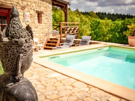 Mas dAmour, Maison de campagne avec vue et piscine privée - Photo 5