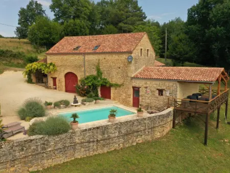 Mas dAmour, Maison de campagne avec vue et piscine privée - Photo 18