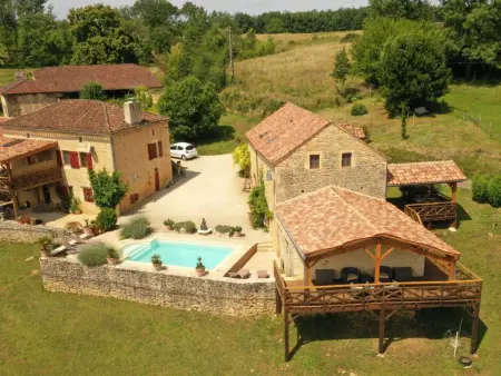 Mas dAmour, Maison de campagne avec vue et piscine privée - Photo 22