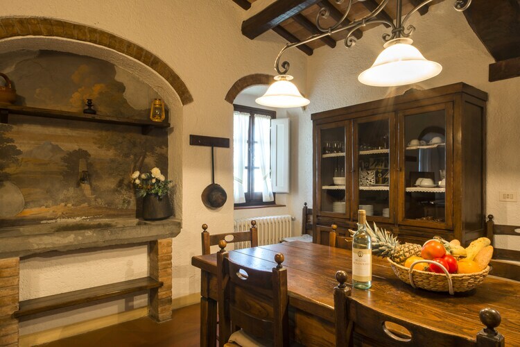 Focolare, ferme toscane 7 pers. avec piscine - Photo 12