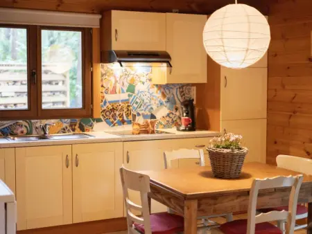 Chalet en forêt à Lille, Belgique : jardin clos 2500 m² : photo 4