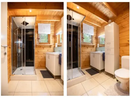Chalet en forêt à Lille, Belgique : jardin clos 2500 m² : photo 6