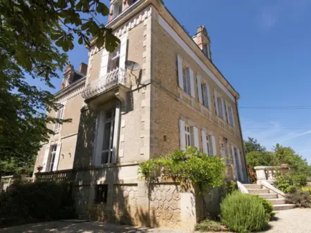 Le Petit Château : maison avec piscine privée près de Brouchaud : photo 30