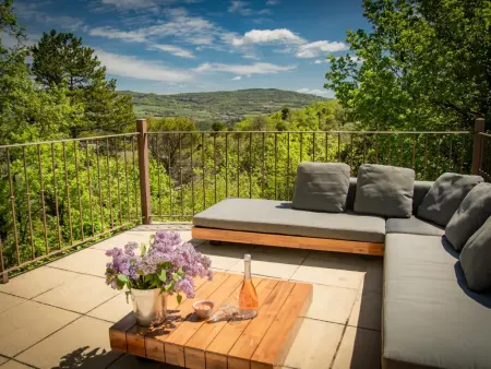 Villa Bellegarde, Villa avec vue panoramique et piscine privée - Photo 3