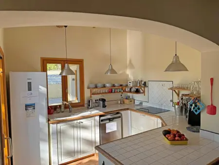 Villa Bellegarde, Villa avec vue panoramique et piscine privée - Photo 19
