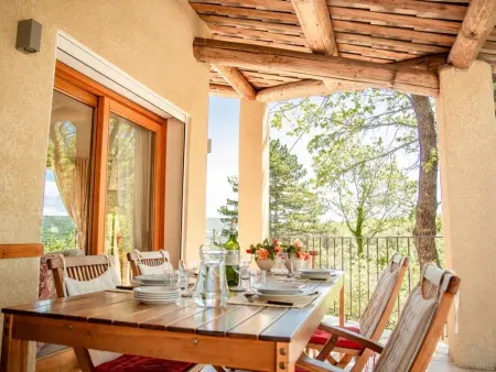 Villa Bellegarde, Villa avec vue panoramique et piscine privée - Photo 25