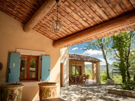 Villa Bellegarde, Villa avec vue panoramique et piscine privée - Photo 34