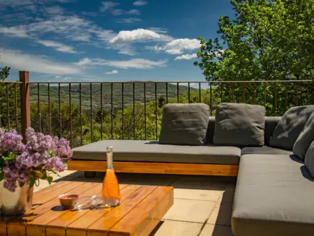 Villa Bellegarde, Villa avec vue panoramique et piscine privée - Photo 41