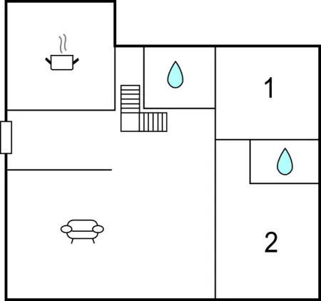 Maison 6 personnes avec piscine privée à Cehegín : photo 38