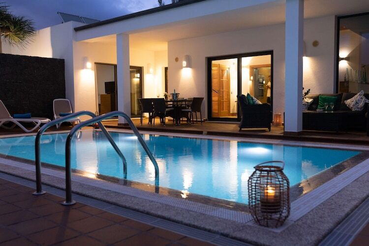 Villa A à Playa Blanca : 3 chambres, piscine chauffée - Photo 35