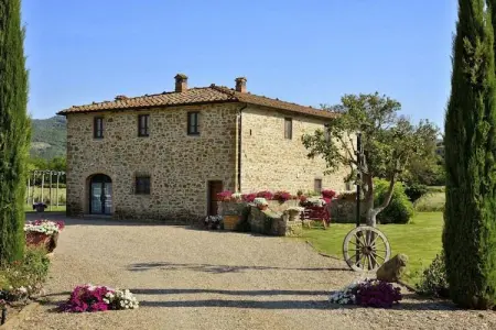 Location maison à Bucine, Villa toscane avec sauna