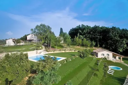 Location maison à Gambassi Terme, Appartement en Toscane avec piscine et golf
