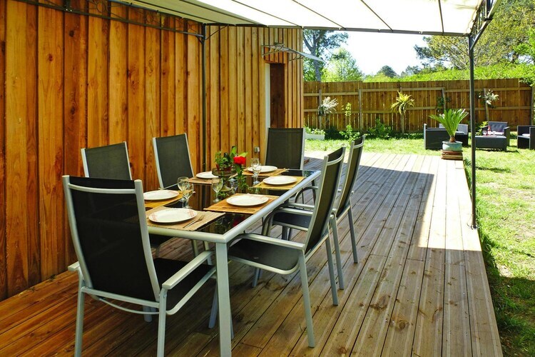 Chalet moderne Le Porge, 6 pers., terrain clos et 2 terrasses - Photo 8