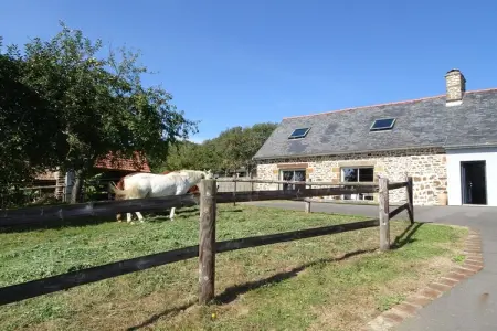 Maison de campagne Saint Ovin, 8 personnes près du Mont St Michel : photo 2