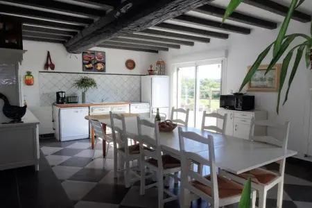 Maison de campagne Saint Ovin, 8 personnes près du Mont St Michel : photo 7