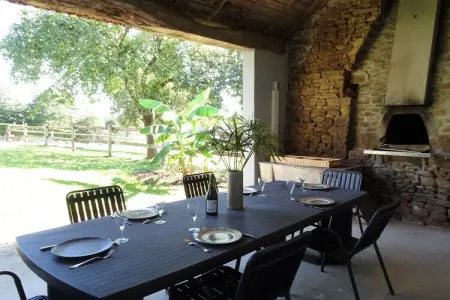 Maison de campagne Saint Ovin, 8 personnes près du Mont St Michel : photo 22