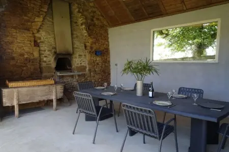 Maison de campagne Saint Ovin, 8 personnes près du Mont St Michel : photo 24