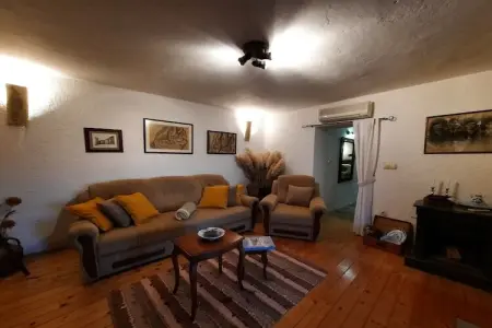 Location maison à Lovran, Maison en pierre à Dobrec avec vue sur mer