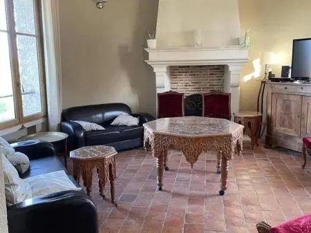 Château XVe avec piscine chauffée, spa et jardin à Saint-Bauld : photo 7