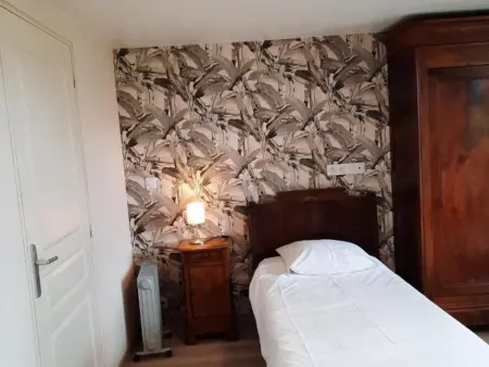 Château XVe avec piscine chauffée, spa et jardin à Saint-Bauld : photo 12