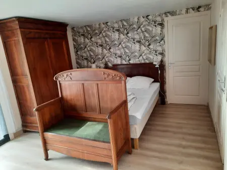 Château XVe avec piscine chauffée, spa et jardin à Saint-Bauld : photo 13