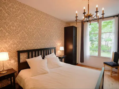 Château XVe avec piscine chauffée, spa et jardin à Saint-Bauld : photo 15