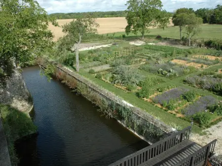 Château XVe avec piscine chauffée, spa et jardin à Saint-Bauld : photo 30