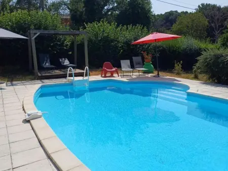 Chalet 5 pers. avec animaux, piscine et terrasse : photo 3