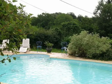 Chalet 5 pers. avec animaux, piscine et terrasse : photo 5