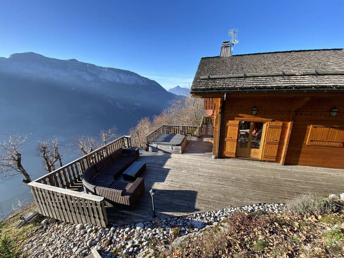 Chalet 3 chambres aux Carroz, terrasse panoramique sud - Photo 14