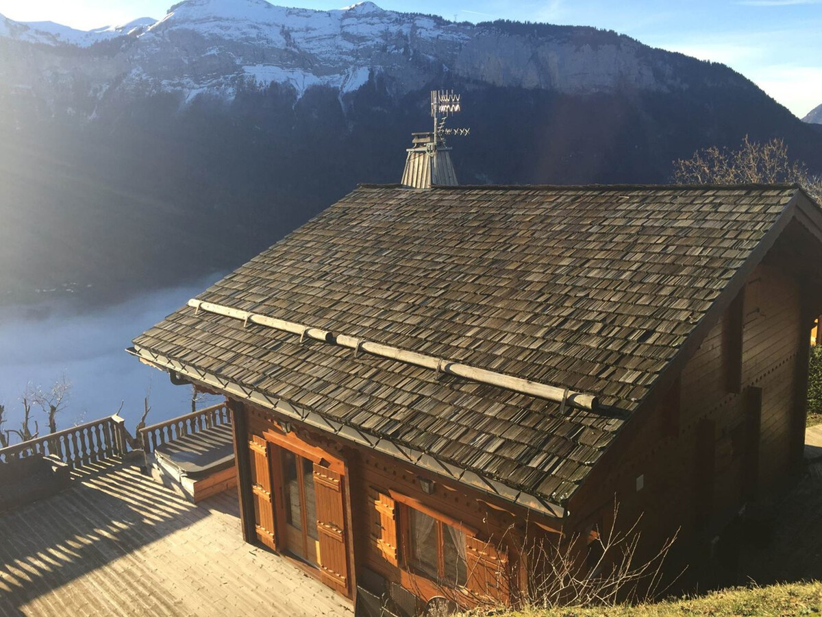 Chalet 3 chambres aux Carroz, terrasse panoramique sud - Photo 16