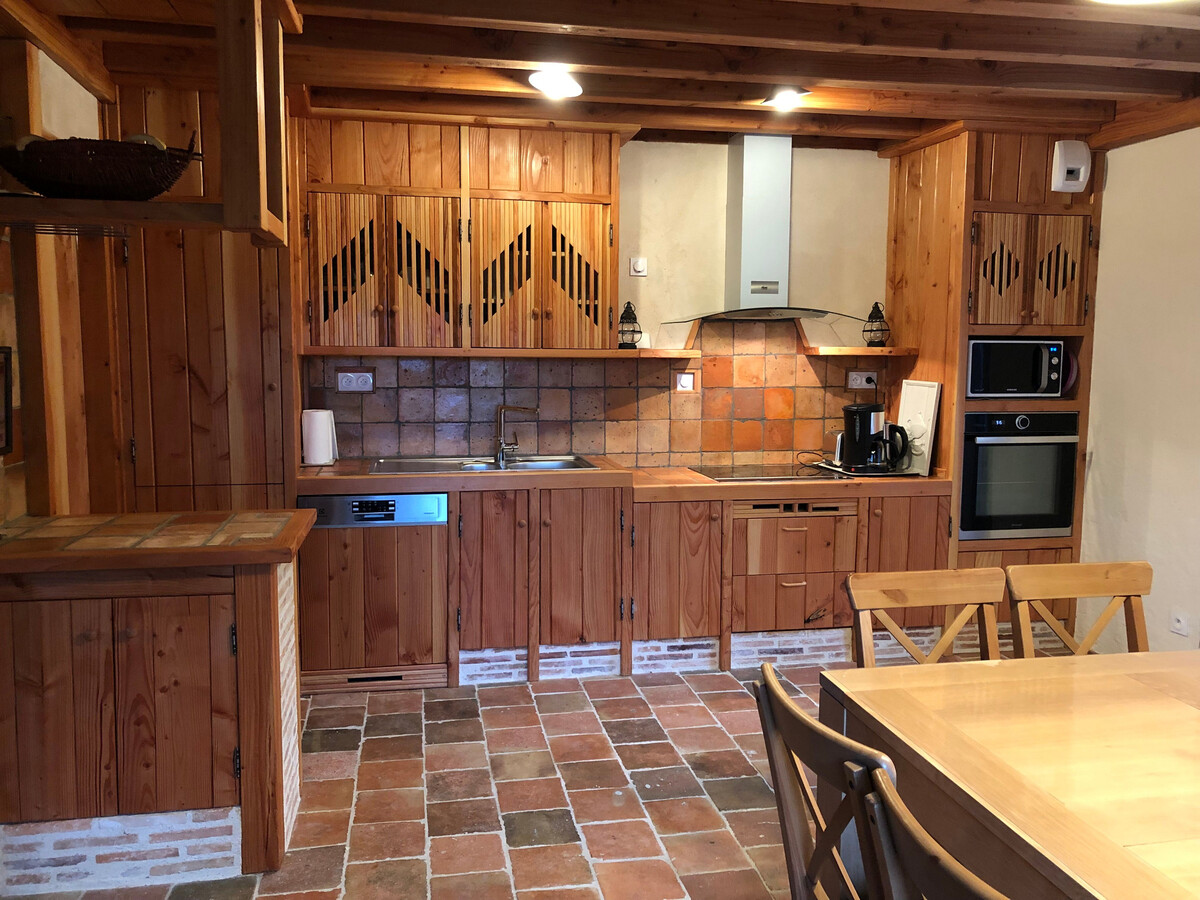 Gîte 8 pers. en forêt, PMR, terrasse – Chemiré-en-Charnie - Photo 8