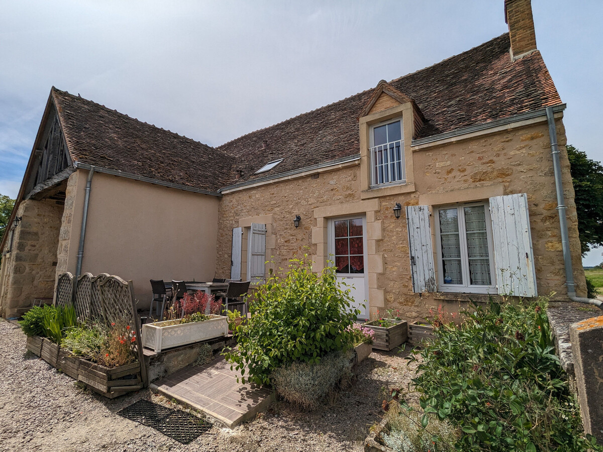 Gîte Berry 10 pers., ancienne ferme XVIIIe, jardin et parking - Photo 14
