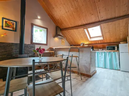 Gîte 4 pers. avec piscine chauffée au Menoux : photo 4