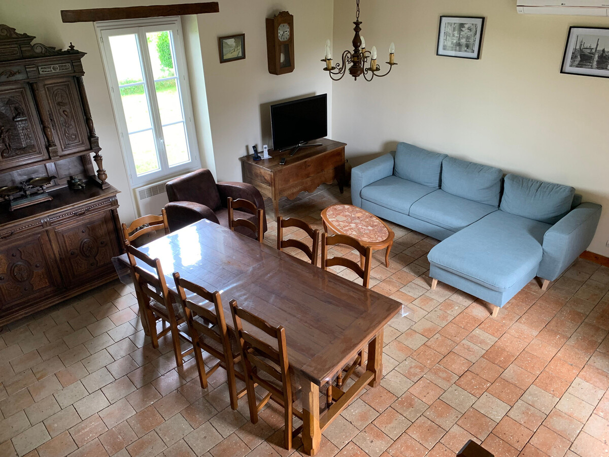 Gîte 8 pers. avec grand terrain à Fontgombault - Photo 3