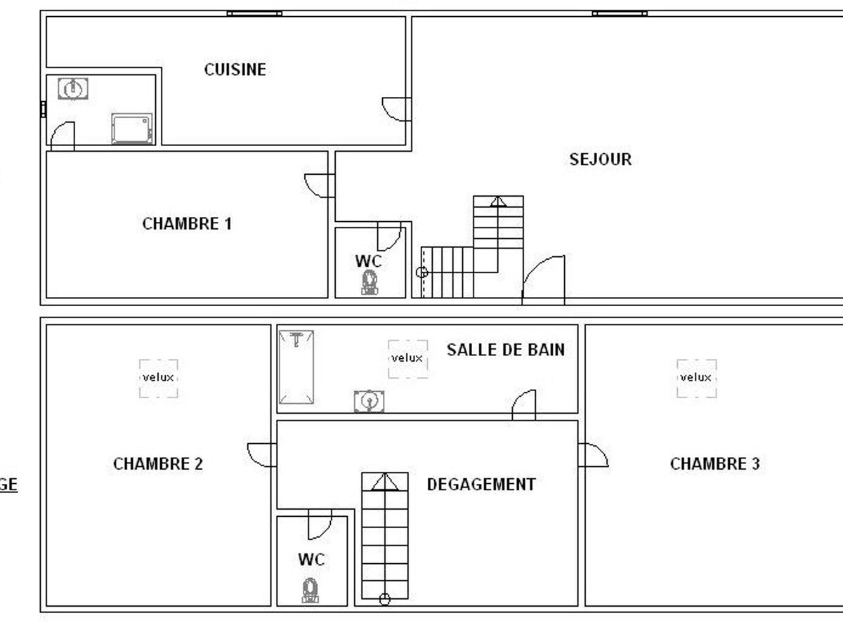 Gîte 8 pers. avec grand terrain à Fontgombault - Photo 14